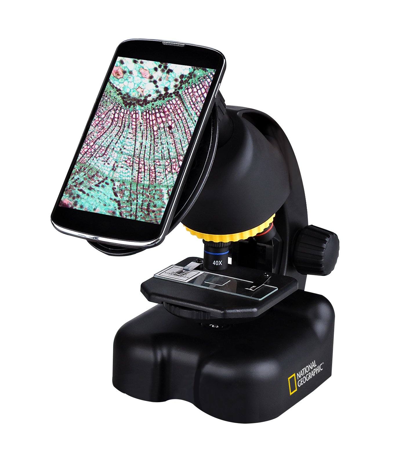 Télescope + microscope compacts NATIONAL GEOGRAPHIC avec support de smartphone