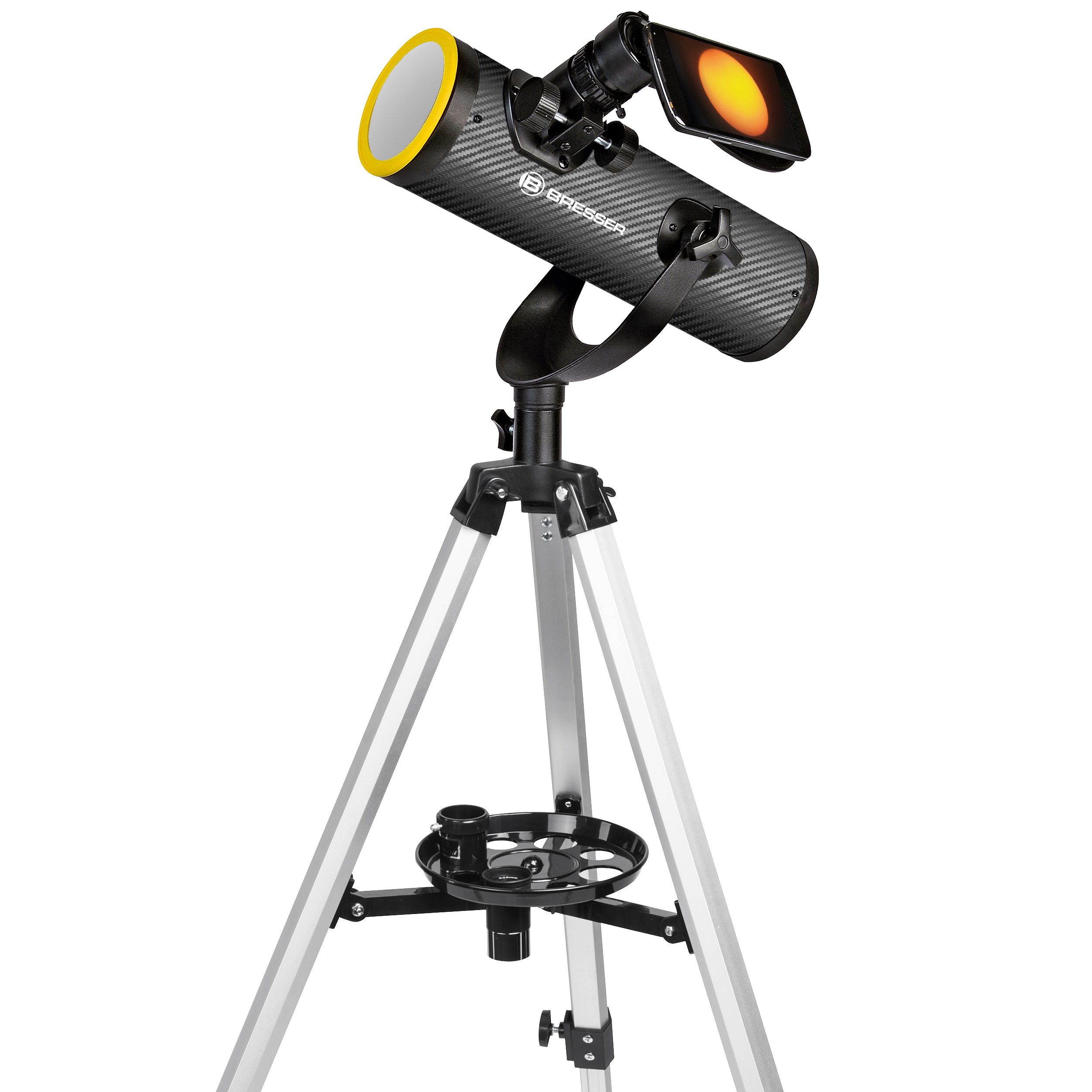 BRESSER Télescope Solarix 76/350 avec filtre solaire