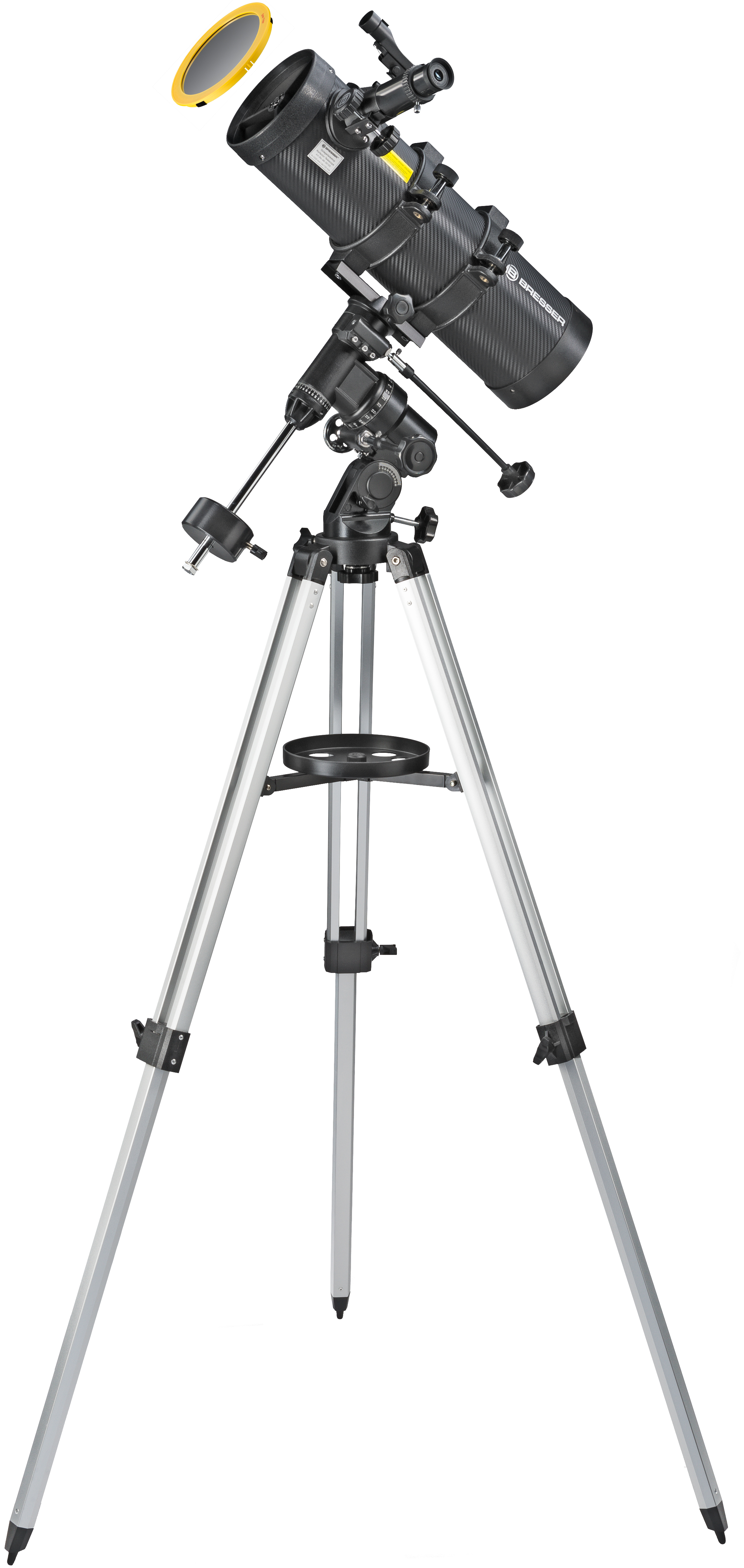 Jeu télescope à miroirs BRESSER Spica Plus 130/1000 EQ, y compris kit d'accessoires