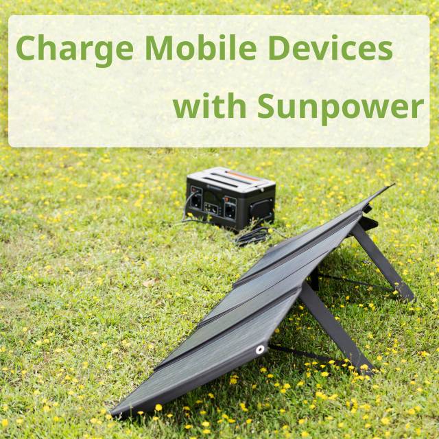 Chargeur solaire portable BRESSER 120 Watt avec port USB et connecteur d’alimentation