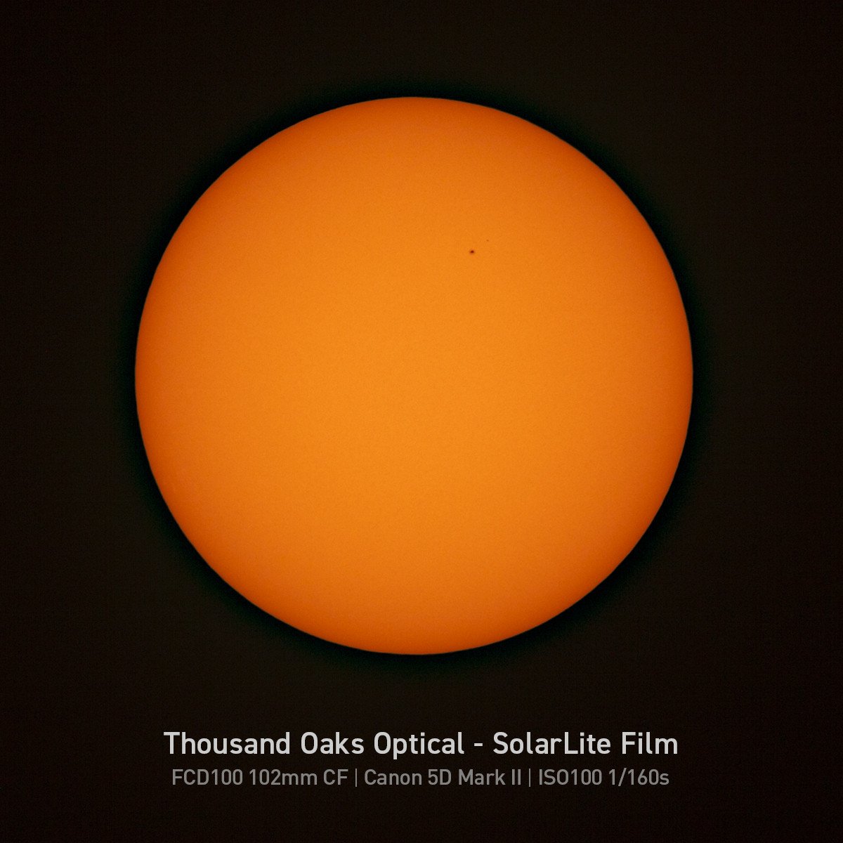 Filtre solaire Explore Scientific Sun Catcher pour Télescopes avec un Diamètre d'ouverture de 150-165mm ou Télescopes refracteurs Schmidt-Cassegrain de +8"