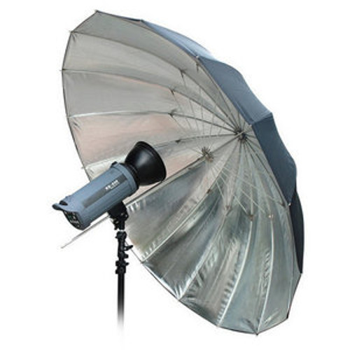 BRESSER SM-09 Jumbo Parapluie réflecteur argenté/noir 162 cm