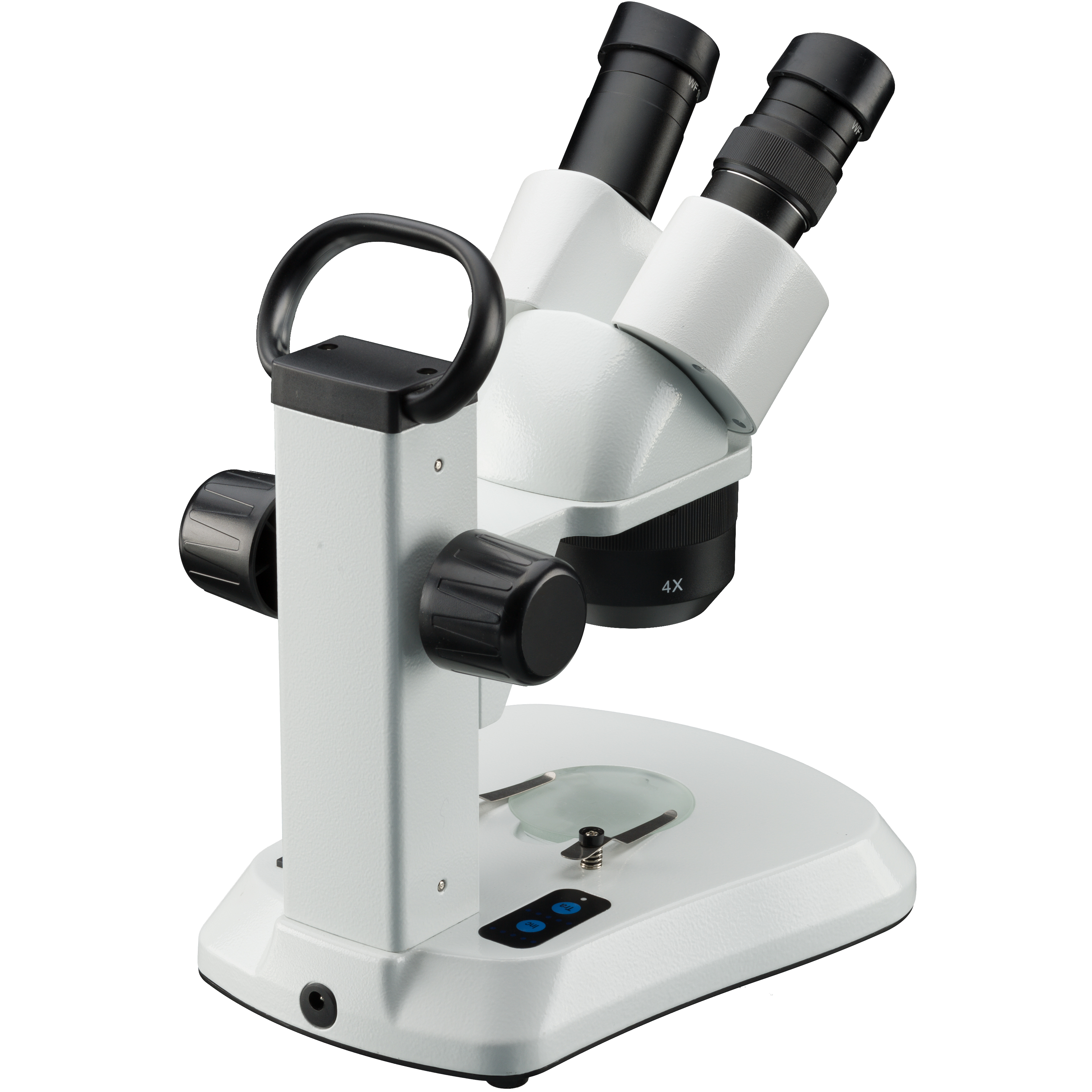 BRESSER Analyth STR 10x - 40x Microscope stéréo à lumière réfléchie et transmise avec microoculaire caméra oculaire Full HD