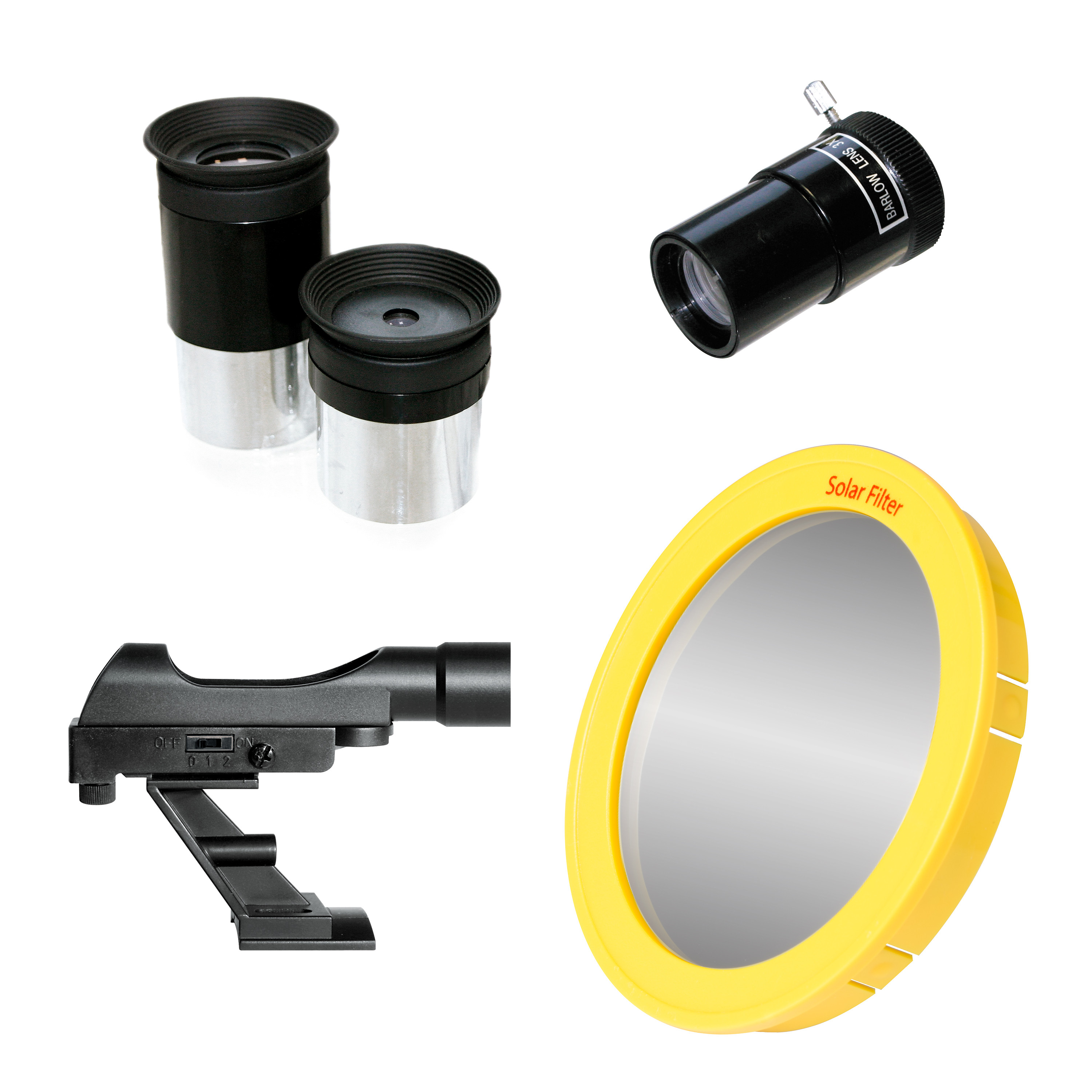 BRESSER Pollux-I 150/750 EQ3 Télescope à miroir avec adaptateur smartphone & filtre solaire