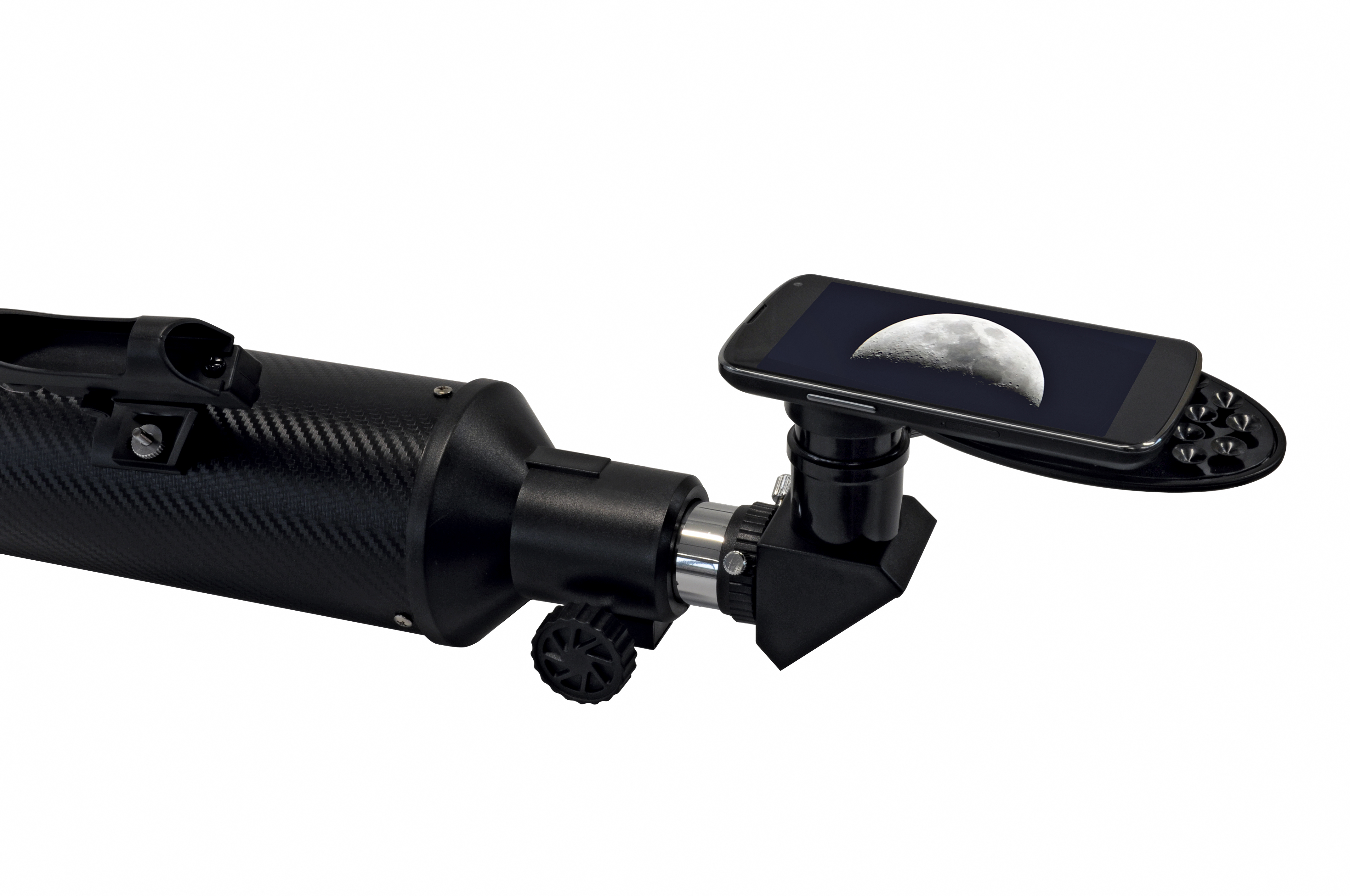BRESSER Polaris-II 102/460 EQ3 Télescope à lentille avec adaptateur pour smartphone & filtre solaire