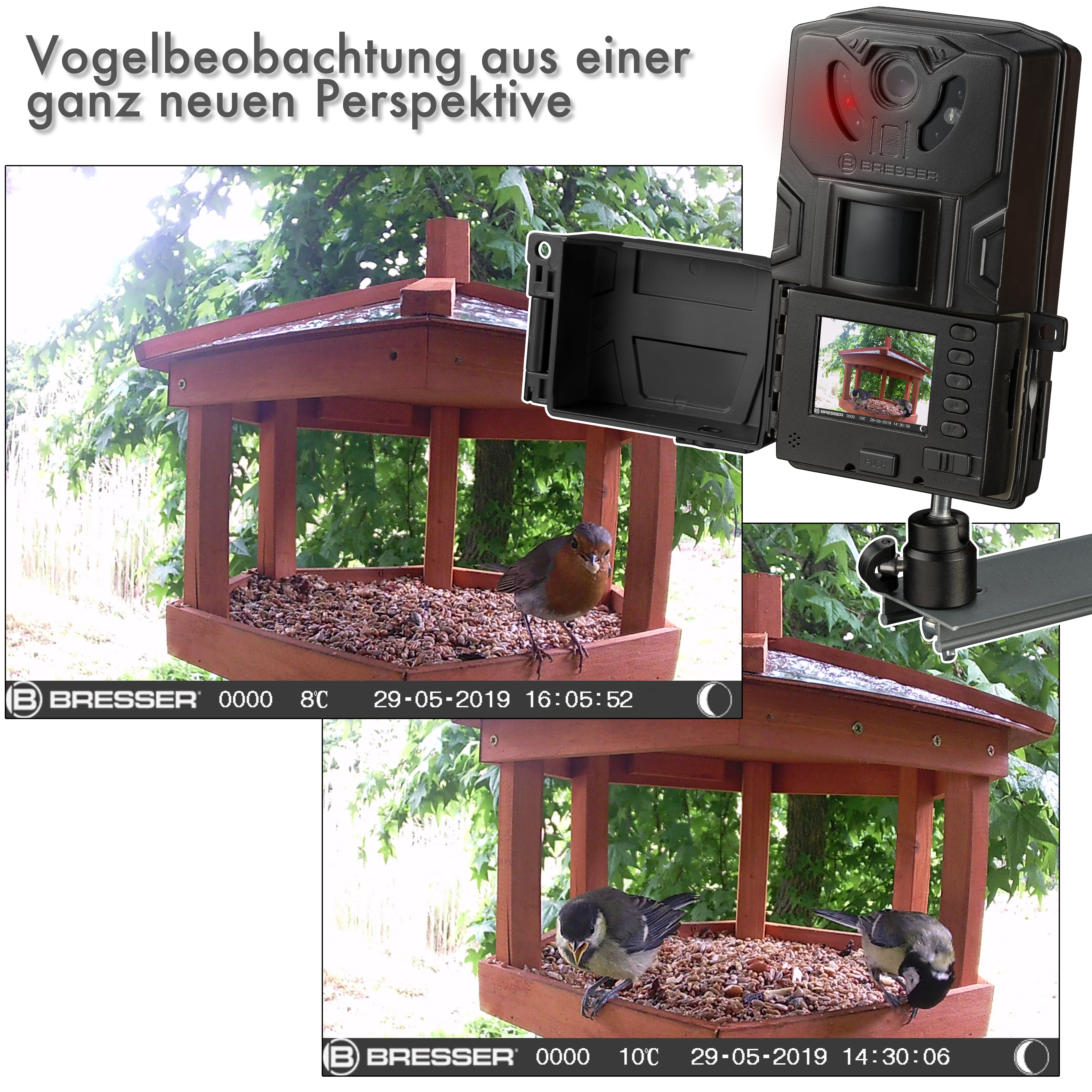 Caméra pour oiseaux/petits animaux BRESSER SFC-1