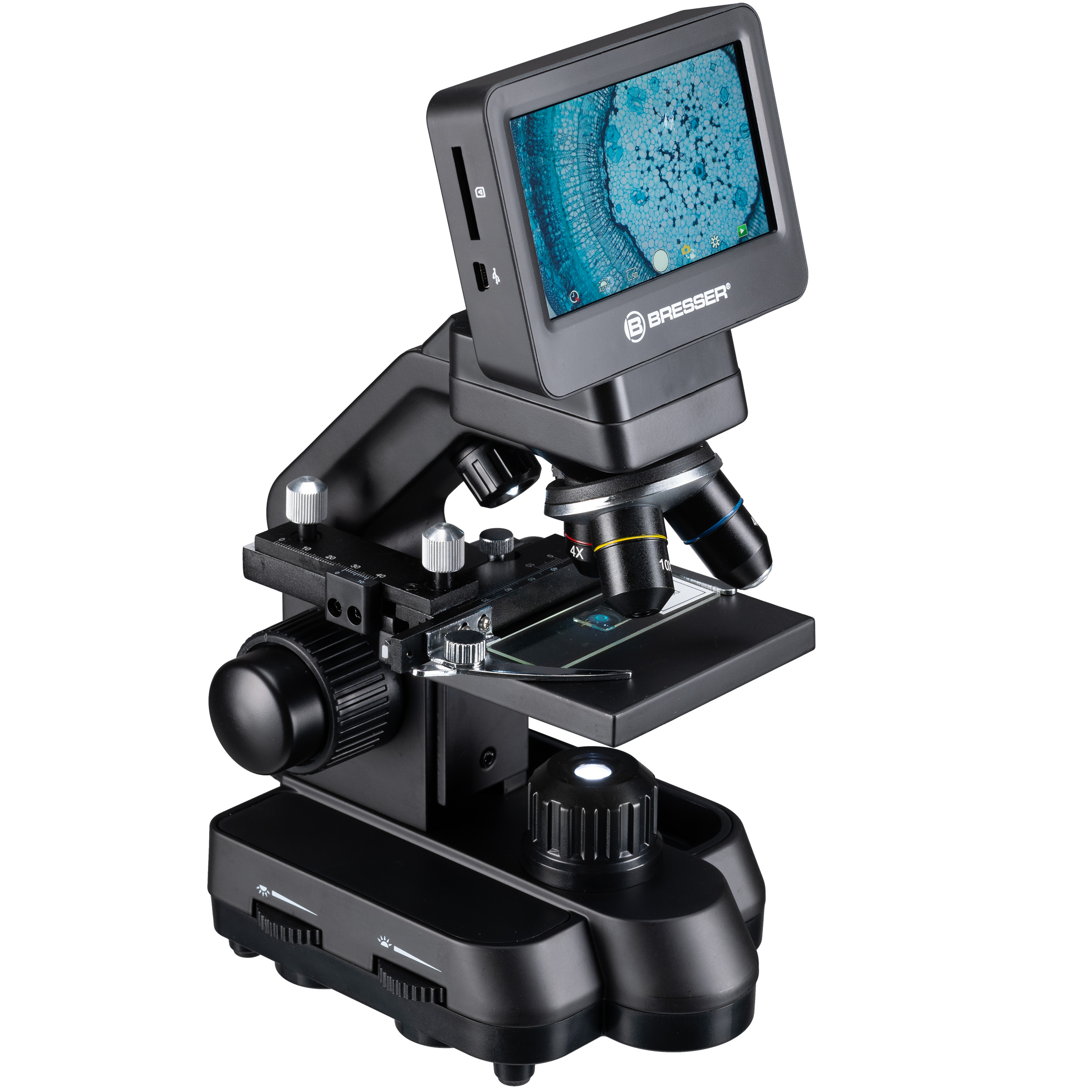Microscope HDMI 5 MP tactile Biolux BRESSER pour l’École et les Loisirs