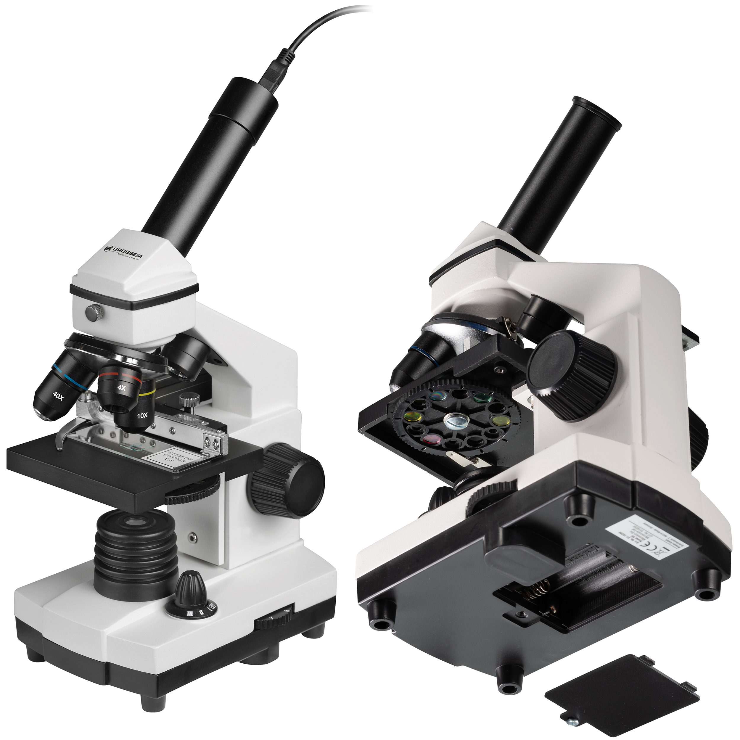 BRESSER Microscope Biolux NV 20x-1280x avec Caméra HD USB