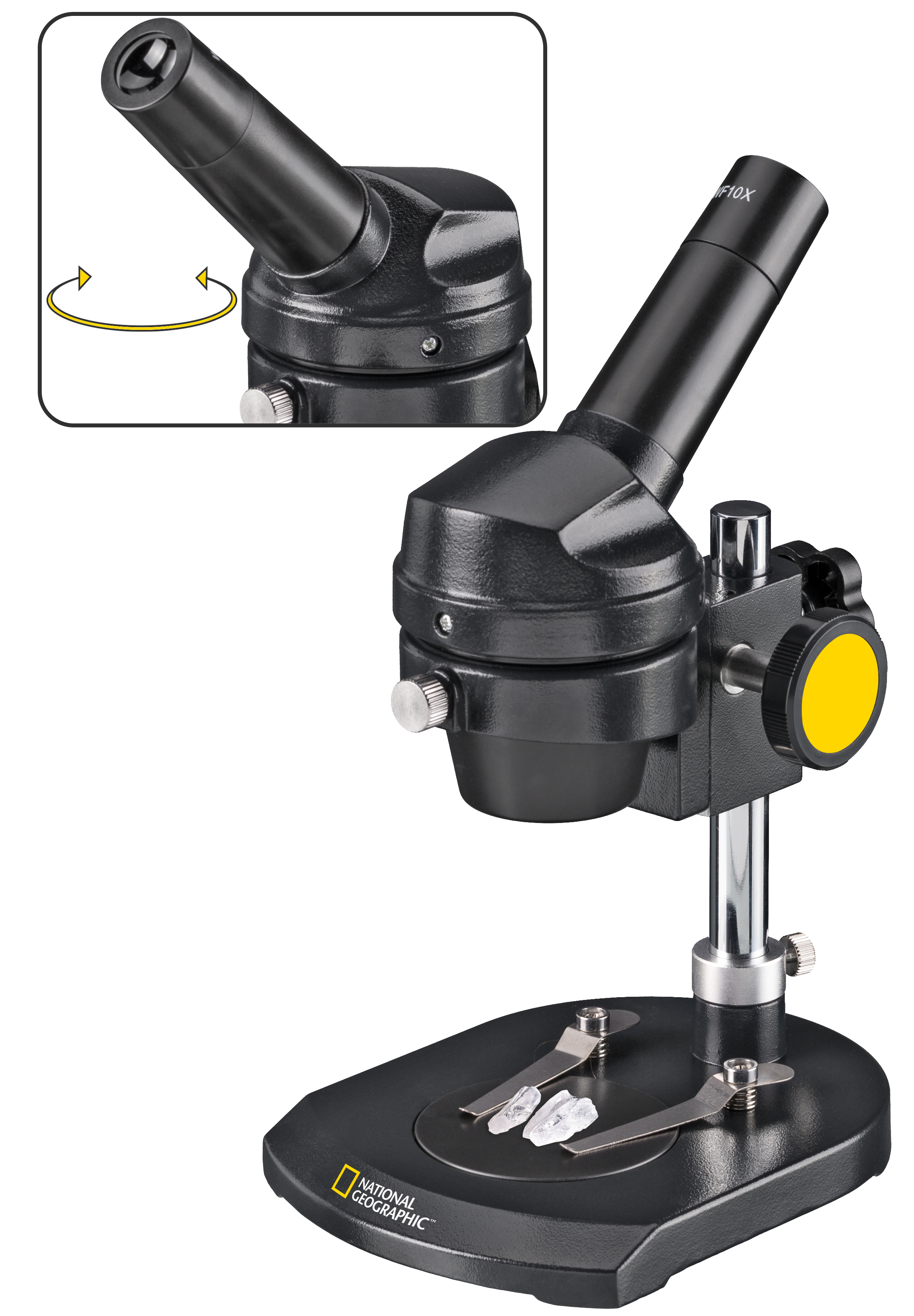 Microscope à lumière incidente 20x NATIONAL GEOGRAPHIC