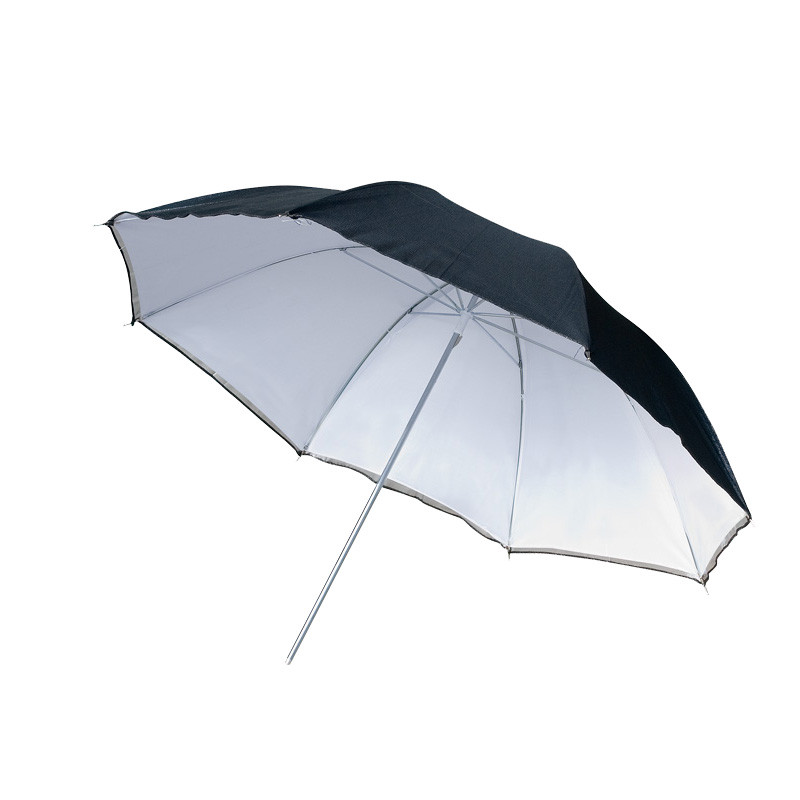 BRESSER SM-11 Parapluie Réflecteur blanc/noir 109cm