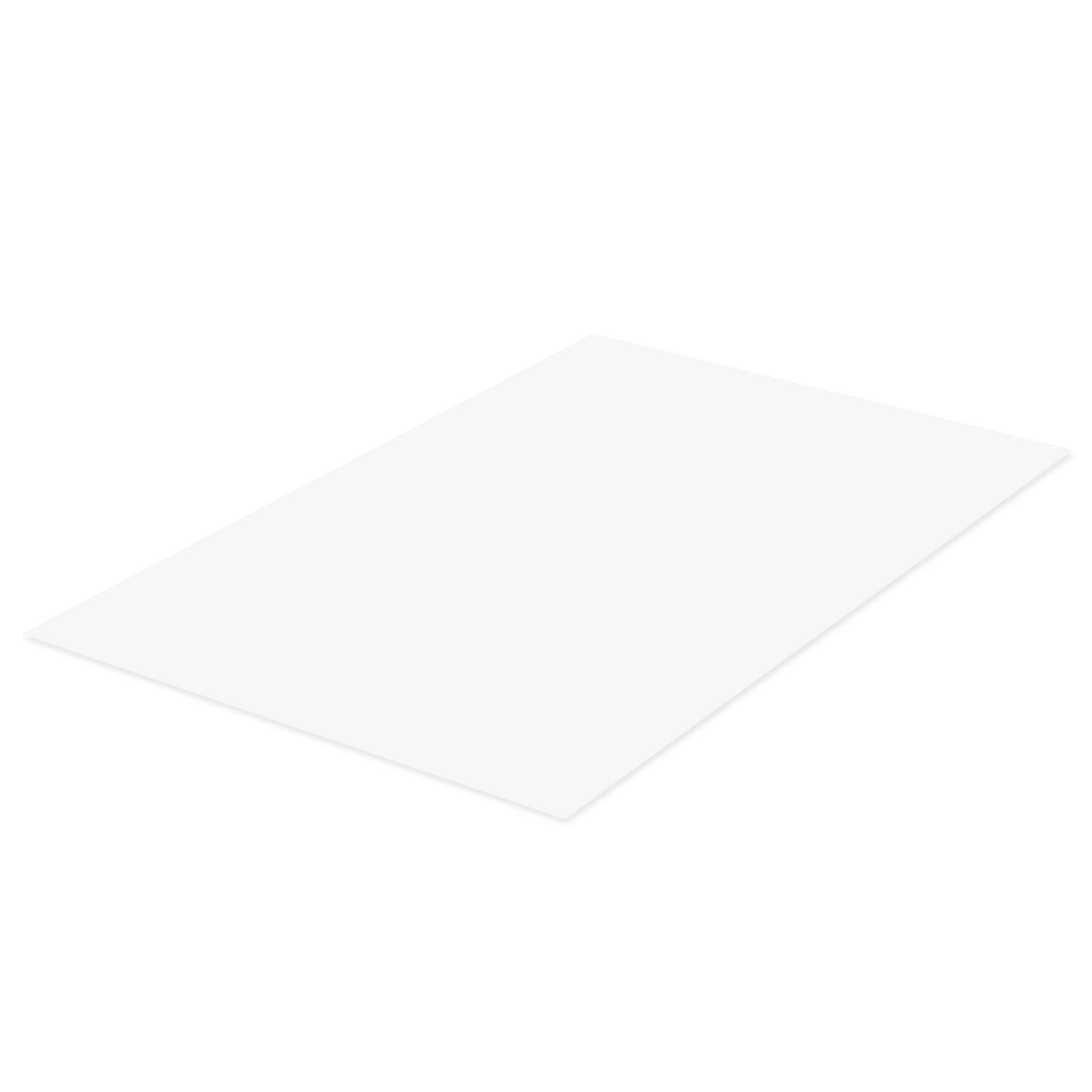 BRESSER Flat Lay en Vinyle 60 x 90 cm Blanc