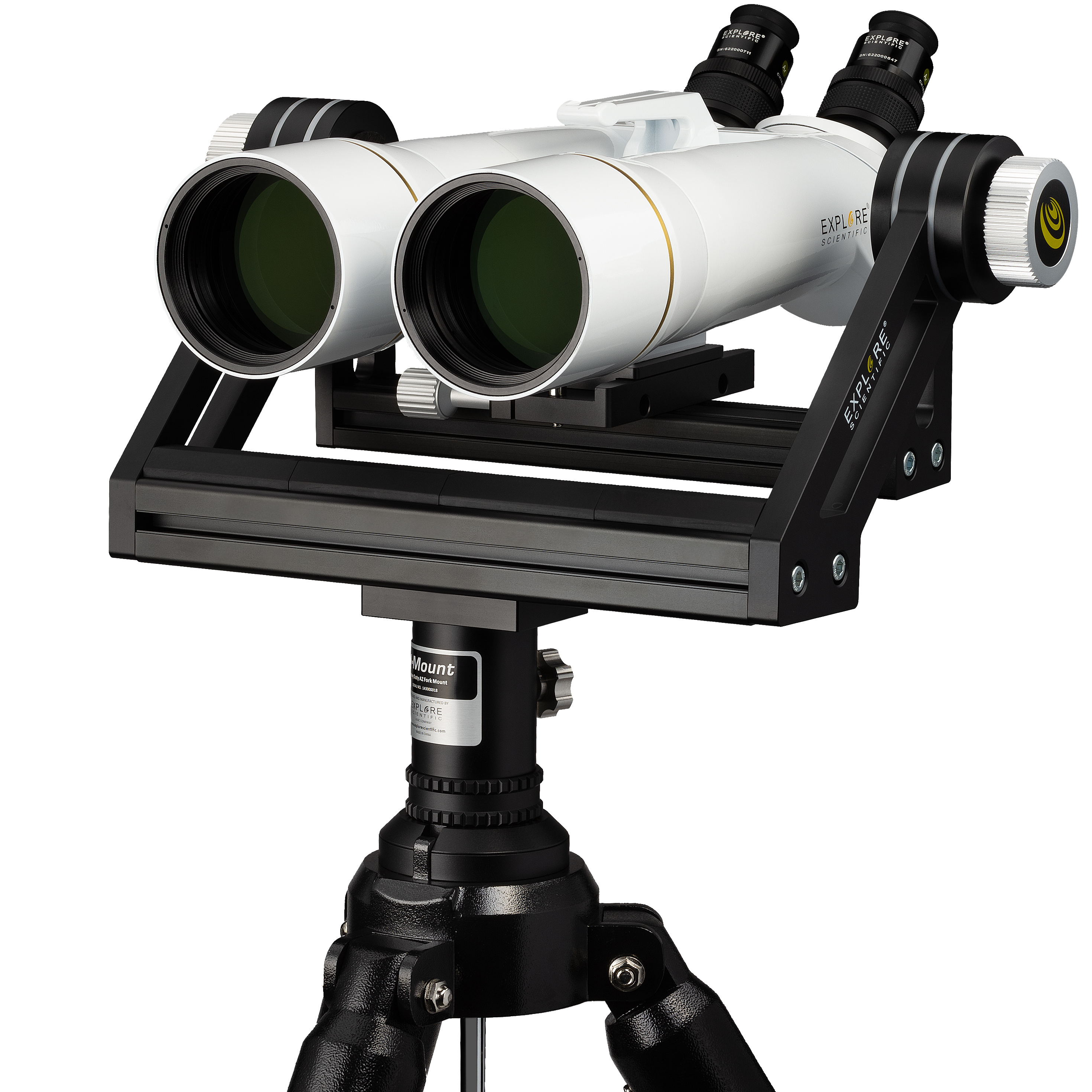 EXPLORE SCIENTIFIC BT-82 SF Télescope binoculaire avec oculaires 62 degrés LER 20 mm