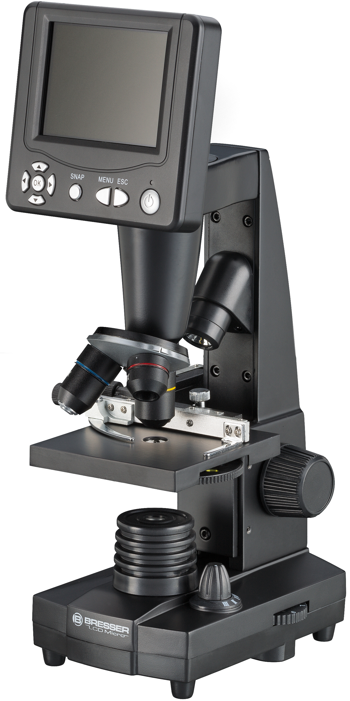 BRESSER Microscope d'enseignement LCD 8.9cm (3.5")